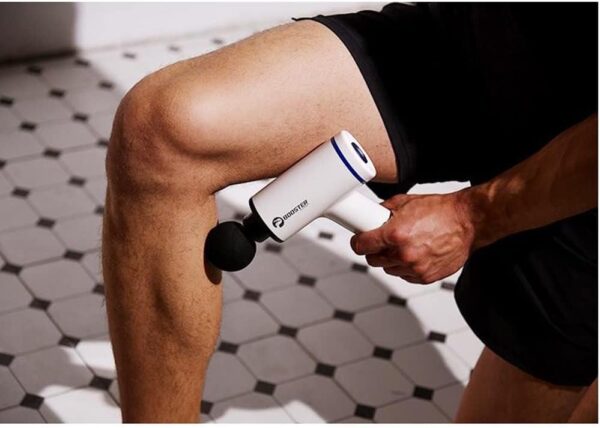 JJJ Massager Fitness Massage Meridian Muscle Touch Screen Vibration Electric Massage Gun Relaxation Massager Muscle Massager (Color : White) - Image 10