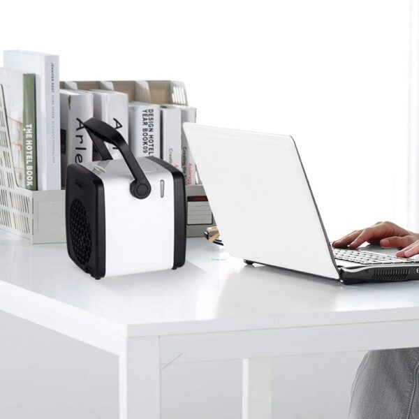 ZLYJ Personal Air Cooler,Personal Space Table Top Mini Air Conditioner for Room Small Humidifying Cool Air Cube Fan Indoor Outdoor Portable USB Mini Air Conditioner for Camping and Car - Image 4