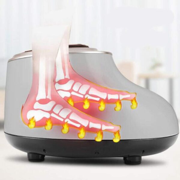 Foot Bath Shiatsu Foot Massager Machine with Heat, Foot Massage with Deep Tissue Kneading, Rolling, Air Compression, Adjustable Intensity for Plantar Fasciitis and Feet Pain (White) - Image 3