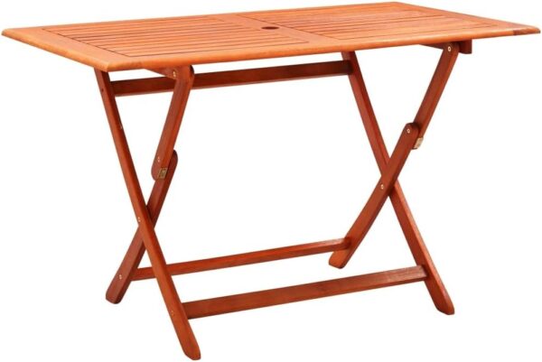GCHDHAPB Home-Outdoor Home-Outdoor Furniture Sets,5 Piece Folding Outdoor Dining Set Solid Eucalyptus Wood - Image 10