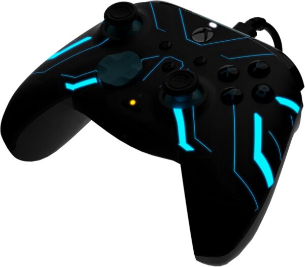 PDP Xbox REMATCH GLOW Wired controller TITAN STEEL - Image 5