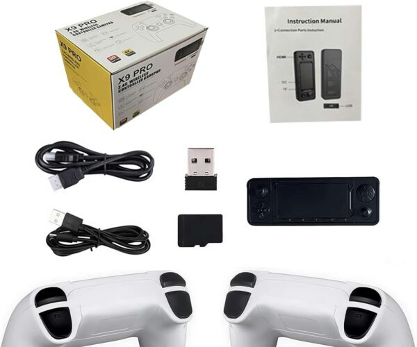 X9 Game Stick/Set (with Controller) 4K Retro Video Game Console 64G 3700+ Games 2.4G Game System Controller 64/128/256G - Image 3