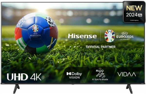 [2024] Hisense A6N 43" 4K UHD Smart TV | Dolby Vision & Audio | MEMC | Filmmaker | LowBlueLight - Image 2