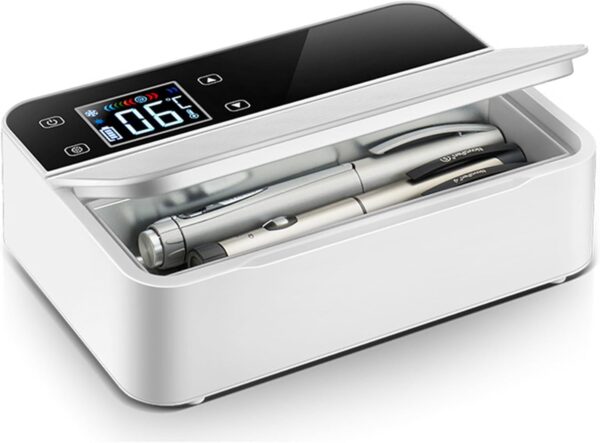 Dxysyldrun Medicine Travel Box Portable Insulin Cooler - Mini Smart Medical Refrigerator 2-8°C Precise Temperature Control Car Travel Refrigerator - Image 2