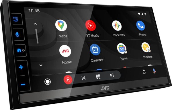 JVC KW-M785DBW Digital Media AV Receiver with Wireless CarPlay & Android Car (4 x 50 W, DAB+/FM, BT, 3 x Pre-Out 2.5 V, USB, iPod/iPhone Control) - Image 10