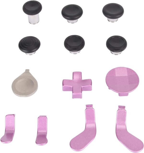 Metal Magnetic Joysticks Thumbsticks, Wireless Controller Buttons with Hard EVA Accessory Case, for One Elite Series 2 Controller Core (Purple) - Image 4