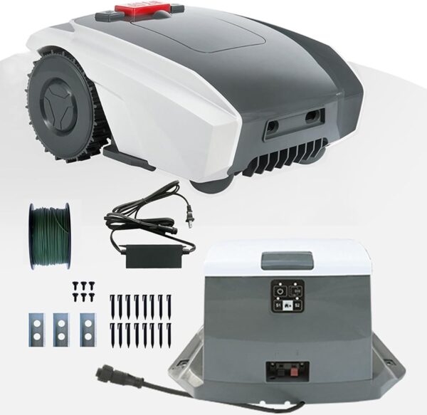 Automatic Robot Lawn Mower with GPS Navigation - Mows Up to 2/3 Acre, 29000 Sq.Ft, APP Control, Schedule, Anti-Theft, Self-Charging, Re-Cutting Capability - Image 2