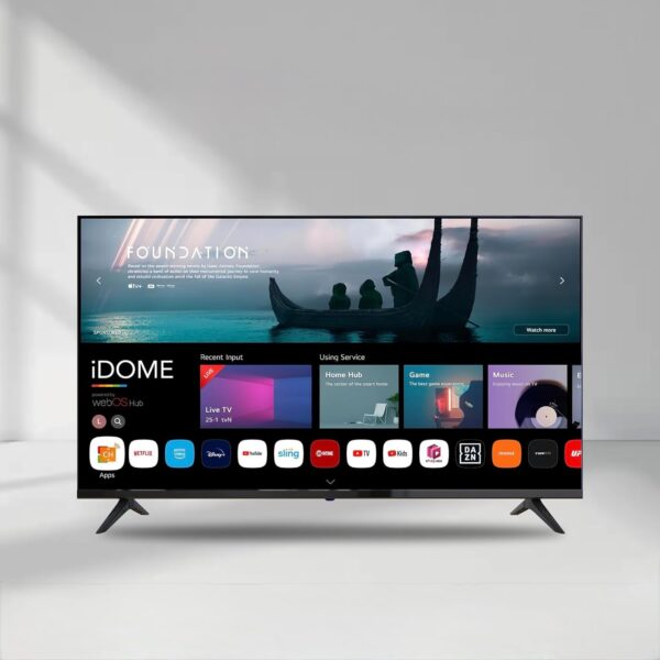 43 Inch Smart WebOS TV WiFi Freeview 2K FHD Frameless 3 HDMI 2 USB 220V UK - Image 2