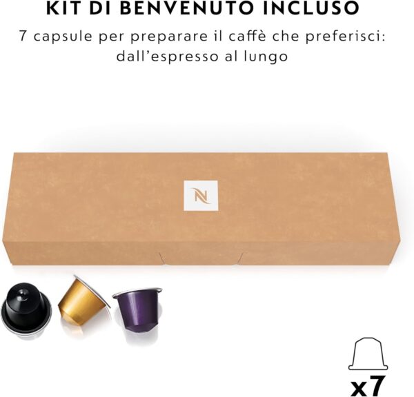 Nespresso De'Longhi Essenza Mini EN85.B Semi-Automatic Coffee Machine Pod Coffee Maker 0.6 L - Image 9