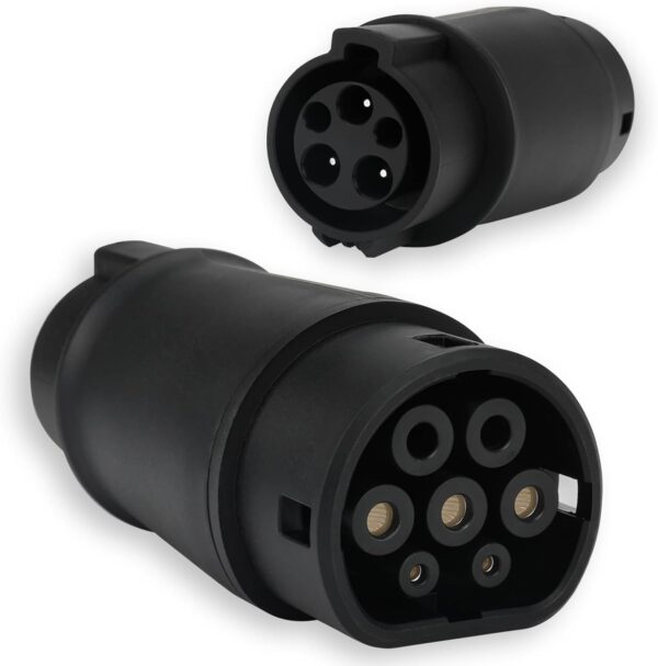 Opaltool Type 1 to Type 2 Ev Charging Cable Car Charger Adapter, 32A SAE J1772 to IEC 62196 Car Charger Converter Electric Vehicles Charging Adapter - Image 2