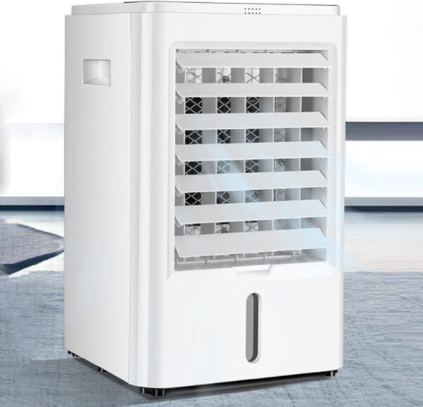 Cplsntaeam Air Cooler, 4L Portable Air Conditioner with 3 Wind Speeds and Timing Function, Evaporative Air Coolers Quiet Desktop Air Cooler Fan for Home Office Dorm Camping,12V - Image 2
