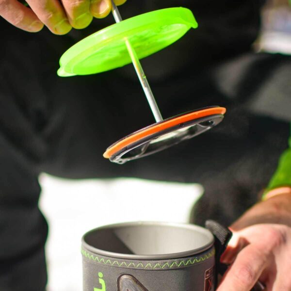 Jetboil Silicone French Press Coffee Maker Camping Stoves, Regular - Image 4