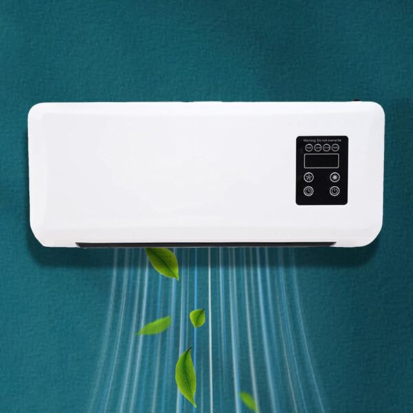 mivceklw Reversible Split Air Conditioner,Portable Ductless Air Conditioning Wall Unit | Compact for Bedroom Bathroom Living Room - Image 4