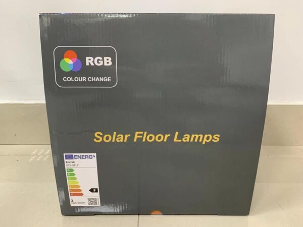 Solar Floor Lamp Outdoor Lamps for Patio Waterproof,Rechargeable Cordless Floor Lamp with Light Sensor,Brightness Dimmable Warm White+RGB LED Outdoor Lamp for Lawn,Pool,Garden. - Image 11