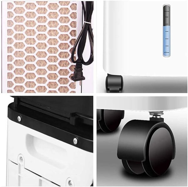 Air Cooler for Home Office Air coolers Evaporative Coolers, Portable Air Conditioner Evaporative With Remote Control Misting Humidifier Fan And Bladeless Noiseless Fan,For Office, Dorm, Room - Image 5