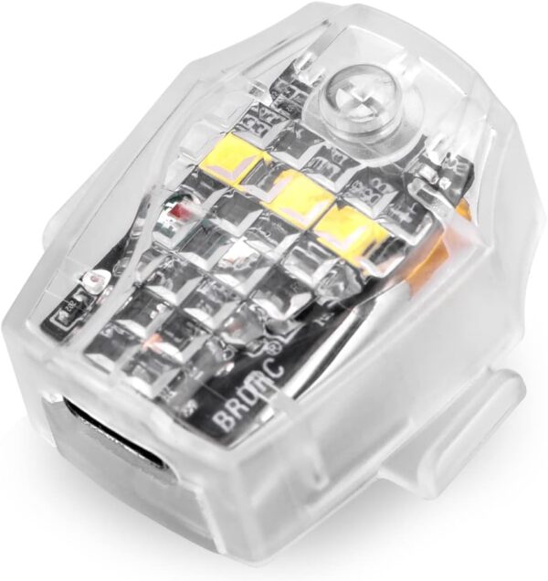 HeiyRC Mini 4K Drone Strobe Light, Compatible with DJI Air 3S, Neo, Avata 2, Air 2S, Mavic Mini 2 SE, Mavic 3 Pro - Night Flight, Anti-Collision, Rechargeable LED Lamp Accessory - Image 2