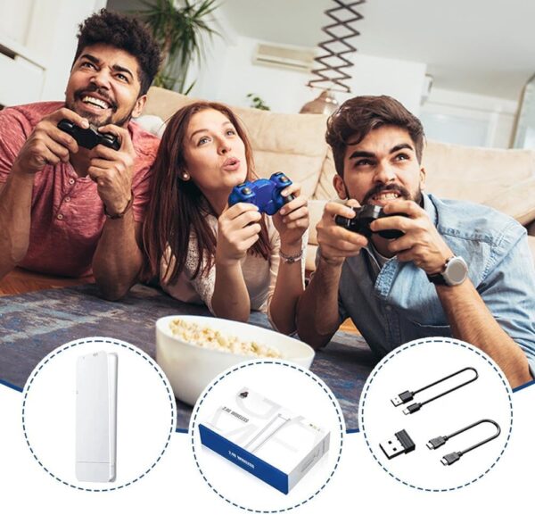 Retro Game Console 4K,M15 Retro Game Stick with Built-in 20+ Emulators,20,000+ & HDMI Output,Plug Vid Play Games,4K - Image 5
