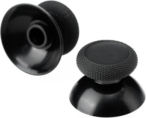 BODYA 2Pcs Joystick Caps for Meta Oculus Quest 2 Controller Analog Thumbsticks Mushroom Caps Black - Image 4