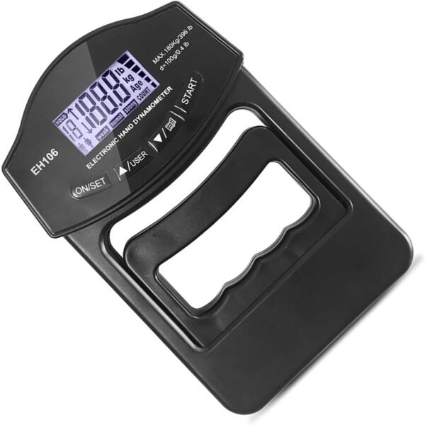 396lb/180kg Hand Dynamometer Hand Force Meter Hand Grip Strengthener Hand Grip Training Gauge For Sport School Home Use - Image 4