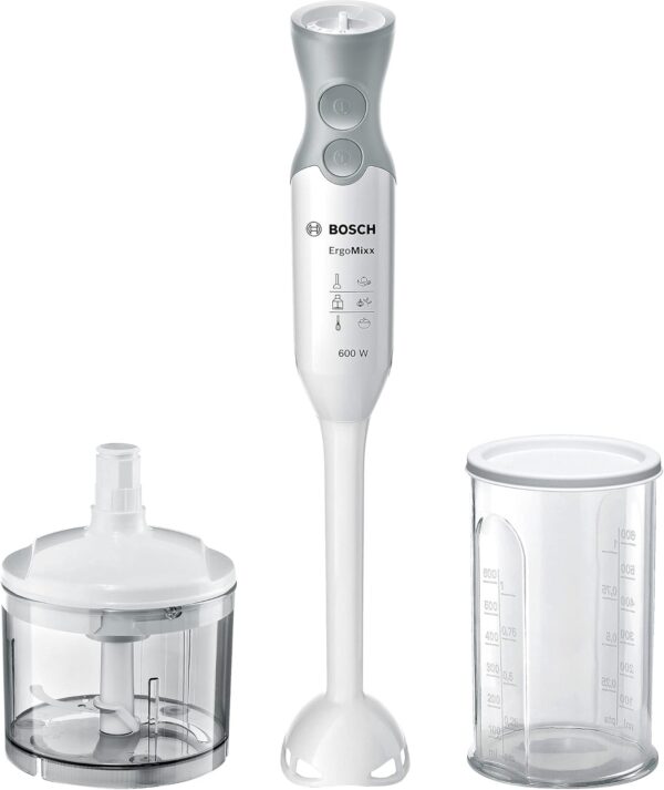 Bosch ErgoMixx MSM66020GB Hand Blender 600W - White - Image 2