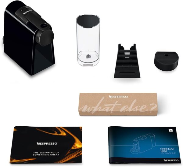 Nespresso De'Longhi Essenza Mini EN85.B Semi-Automatic Coffee Machine Pod Coffee Maker 0.6 L - Image 10