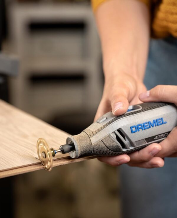 Dremel 4250 Rotary Tool 175 W, Multitool Kit with 6 Attachments 128 Accessories, 175W Motor with Electronic Feedback, Variable Speed 5.000-35.000 RPM - Image 7