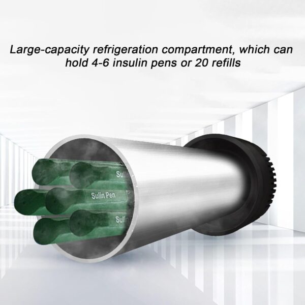 NYANS Portable Insulin Refrigerator, Medication Cooler Cup with Smart Digital Temperature Display, 2-8°C Precise Temperature Control, for Car Home Travel - Image 6