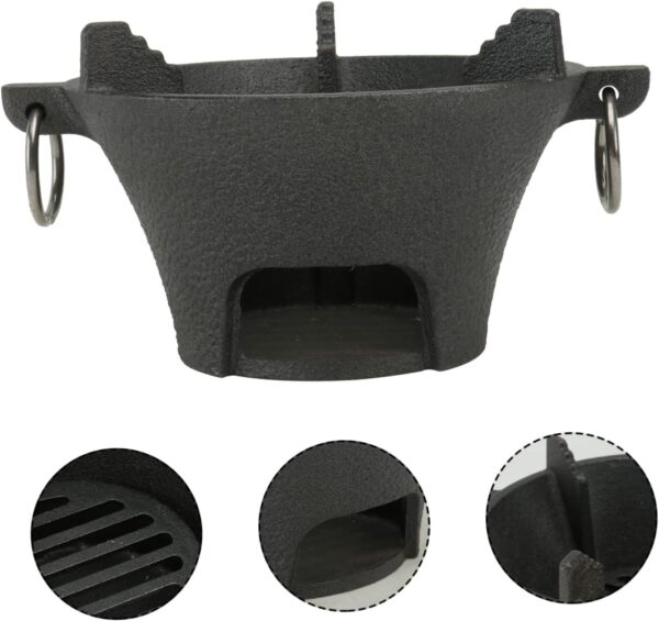 MERRYHAPY Charcoal Bbq Barbecue Stove Small Outdoor Grill Portable Camping Barbecue Machine - Image 10