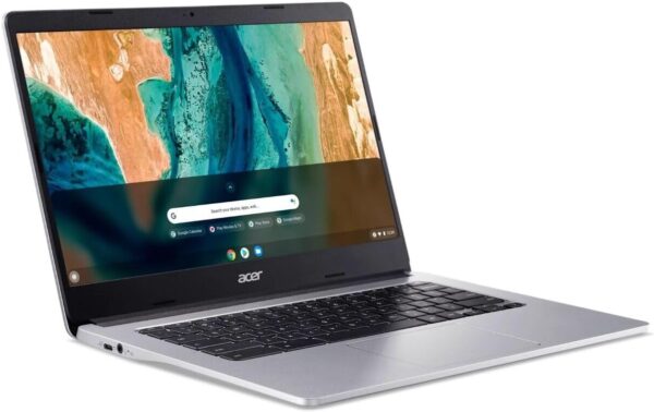 Acer Chromebook 314 CB314-2H Laptop - MTK MT8183, 4GB, 128GB eMMC, Integrated Graphics, 14-inch HD, Google Chrome OS, Silver - Image 3