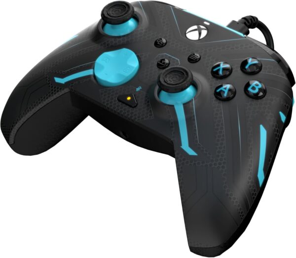 PDP Xbox REMATCH GLOW Wired controller TITAN STEEL - Image 4