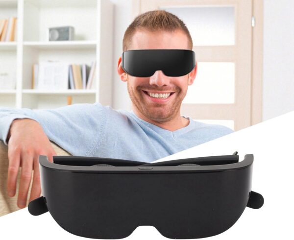 Smart VR Glasses, Smart Glasses VR Headset, 4K HD 3D IMAX Gaint Screen Myopia Friendly VR Goggles Virtual Reality Glasses for HDMI, for Game Video - Image 8