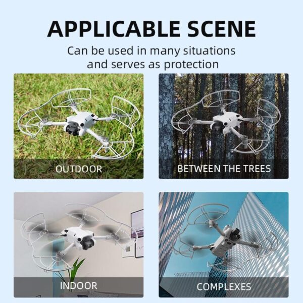Drone Propeller Guard For DJI MINI 4 PRO, Paddle Protector Bumper Ring Protective Ring for DJI Mini 4 Pro Accessories - Image 5