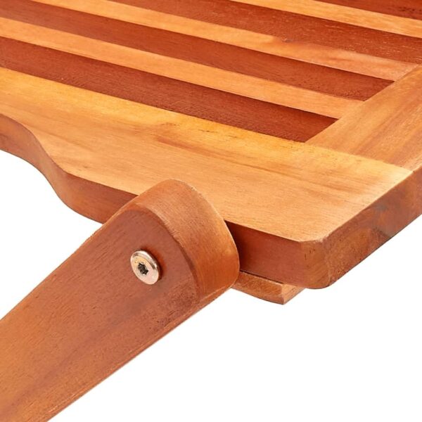 GCHDHAPB Home-Outdoor Home-Outdoor Furniture Sets,5 Piece Folding Outdoor Dining Set Solid Eucalyptus Wood - Image 8