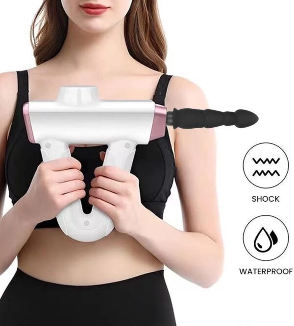 Massage Gun Heads, Silicone Muscle Massager Heads Deep Tissue Massager Attachments Waterproof Replaceable Massager Gun Attachment (12mm) - Image 10