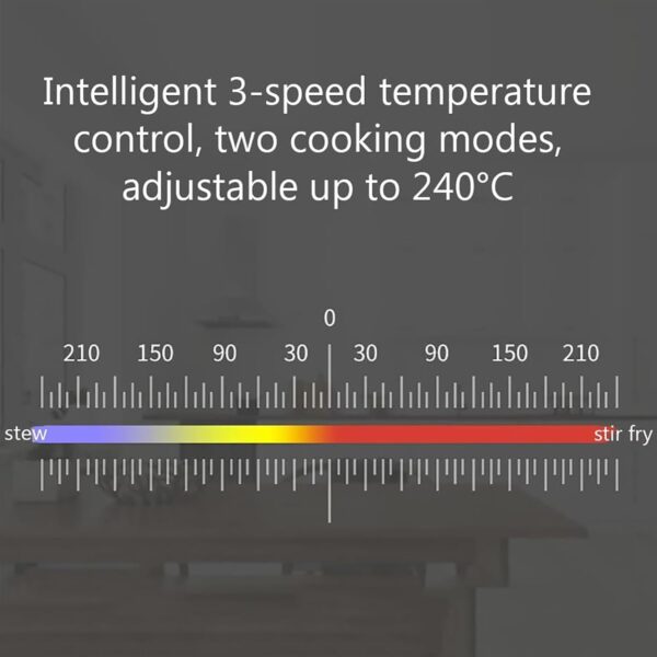 6l Full Automatic Cooking Machine Multi-Function Non-Stick Pan Stir-Fry Machine Cooker Touch Panel Cooker Robot,Non-Stick Pans Are Easy To Clean - Image 6