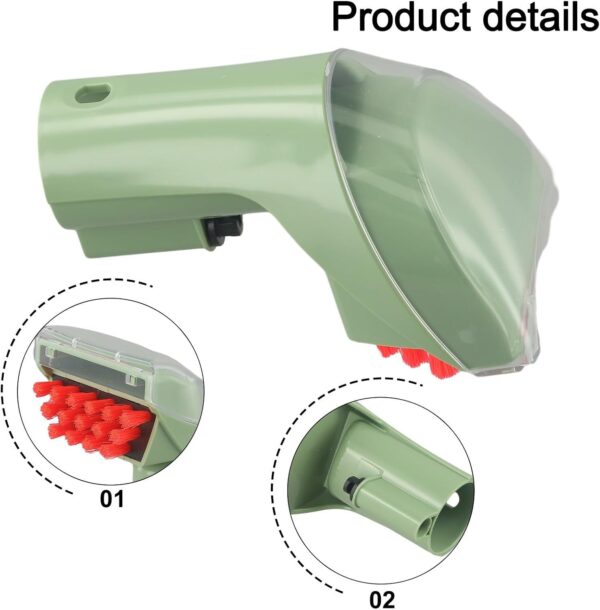 Tough Stain Brush Tool 3 Inch Upholstery Tool - For Bissell Little-Green - For ProHeat 1425 Series Carpet Cleaners - For Models 1844 2290 50Y6 3194 1200 1400 Series(Green) - Image 6
