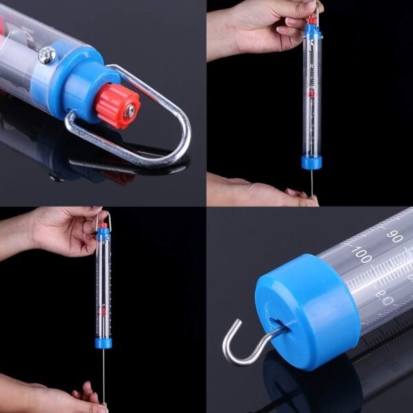 Dynamometer Spring Dual-Scaled 25N/2500g 1N/100g for Educational Use Physics Lab Experiment Easy to Use - Image 10