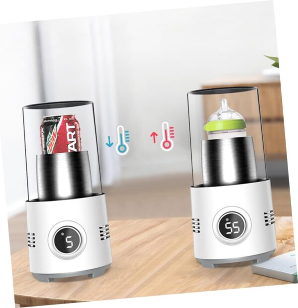 CIYODO Smart Beverage Cooler Refrigerator Fitting Digital Display Quick Cooling Heating for Occasions - Image 4