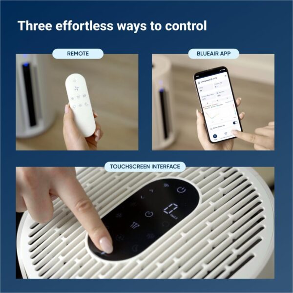 BLUEAIR ComfortPure T10i, Most Powerful 3-in-1 Smart Air Purifier & Fan: Cools, Heats & Purifies, HEPASilent Cleaner for Home, Pets, Allergies, Dust, Smoke, Odour, Purify 78 m² in 60 Mins - Image 7