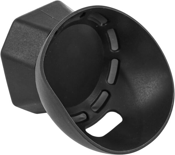 Tiardey Desk Stand, Tabletop Liquid Silicone Mount for Echo Dot (4th and 5th Gen), Perfect for Home Office or Living Room (Black) - Image 5