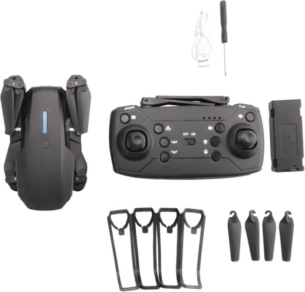 Bstepompre Pro Drone 4K HD Camera Foldable Drone Height Fixed Remote Control Pro Wifi Drone Gift Toys Dual Camera 2 Battery - Image 2
