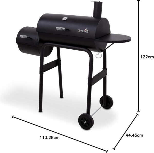 Char Broil 43015705-SSI American Gourmet Offset Smoker 430 - multi, N/A - Image 9