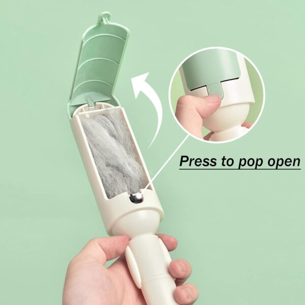 Pet Hair Remover Roller,Pack of 2 Reusable Animal Hair Removal Brush,Reusable Lint Roller,pet hair remover roller, Pet Hair for Cleaning Pet Hair on Sofas, Beds - Image 7