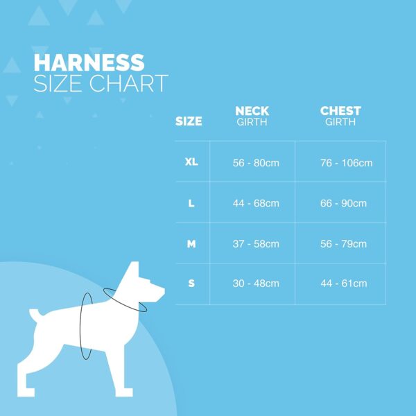 FurDreams Dog Harness – Secure Padded Vest Harness, Comfortable Material with Reflective Strips, Non-Restrictive, No Choke Fit with 4 Adjustable Straps, No Pull, Clip On Easy (Small, Orange) - Image 7