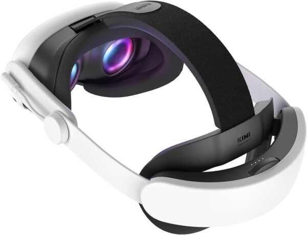 KIWI design K4 Boost Comfort Battery Head Strap Accessories for Meta/Oculus Quest 3/3S, Dual Charge the VR Headset and Battery Strap in 2.5h - Image 2