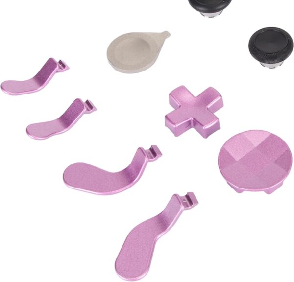 Metal Magnetic Joysticks Thumbsticks, Wireless Controller Buttons with Hard EVA Accessory Case, for One Elite Series 2 Controller Core (Purple) - Image 9