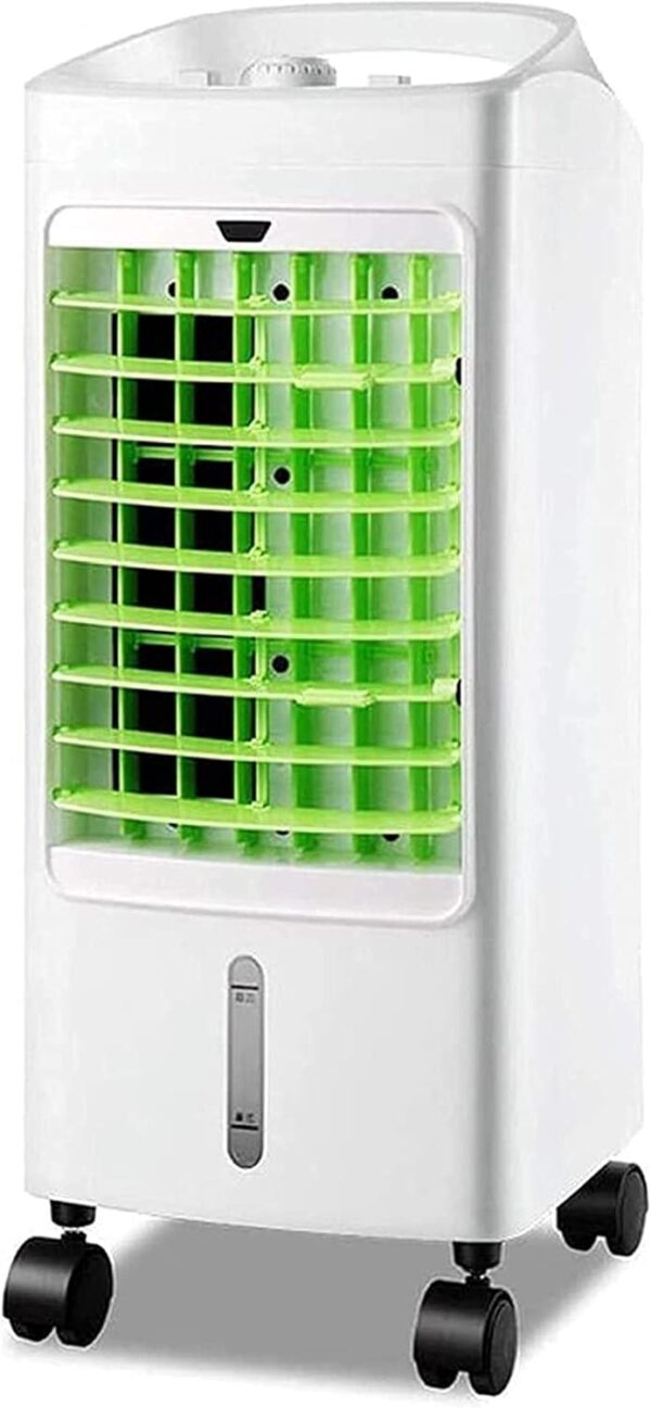 Portable Air Conditioner Cooler Air Conditioner Evaporative Coolers Portable Evaporative Air Fan Cooler And Humidifier With 5 L Watertank Whisper-Quiet Personal Indoor Cooler 2-I - Image 2