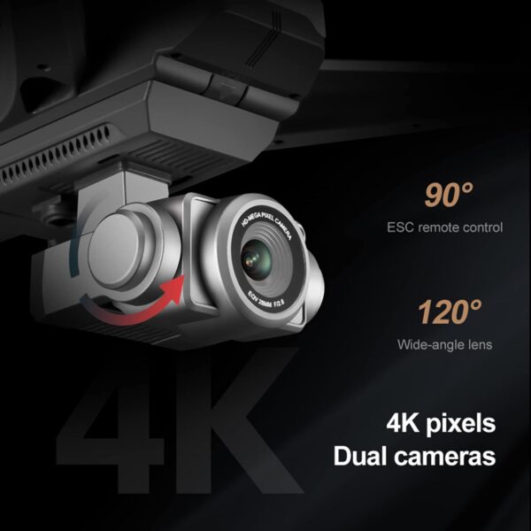 Foldable RC Quadcopter for Beginners, F11 Pro Mini Drones with cameras are for beginners with Camera, GPS Drones with cameras are for beginners with Dual Camera, Led Night Light, GPS/Optical - Image 7