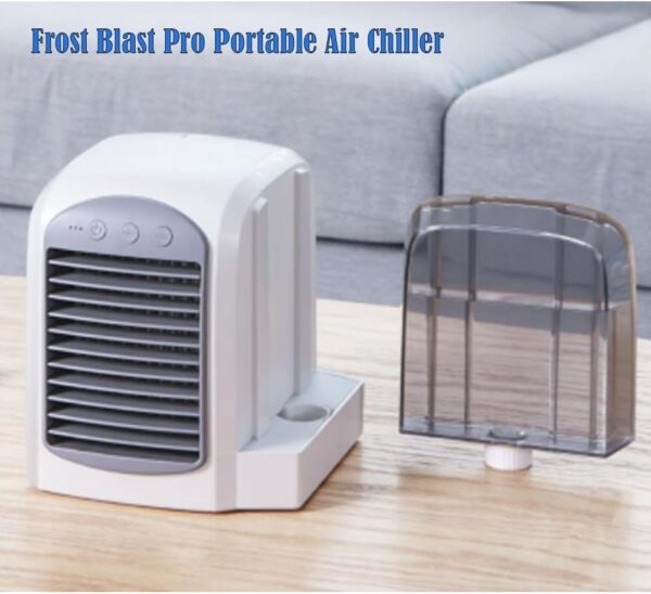 Polar Cooling Portable Air Conditioner,Polar Cooling Portable Ac with 380ml Tank,3 in 1 Air Cooler with Evaporative Cooling,Humidifying,And Air Purifying,Effortlessly Cool down Stuffy Rooms (grey-2pc) - Image 3