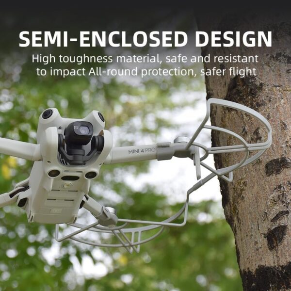 Drone Propeller Guard For DJI MINI 4 PRO, Paddle Protector Bumper Ring Protective Ring for DJI Mini 4 Pro Accessories - Image 3